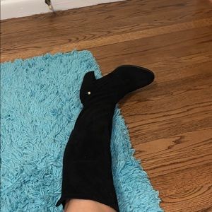 Black knee high boots (high heels)